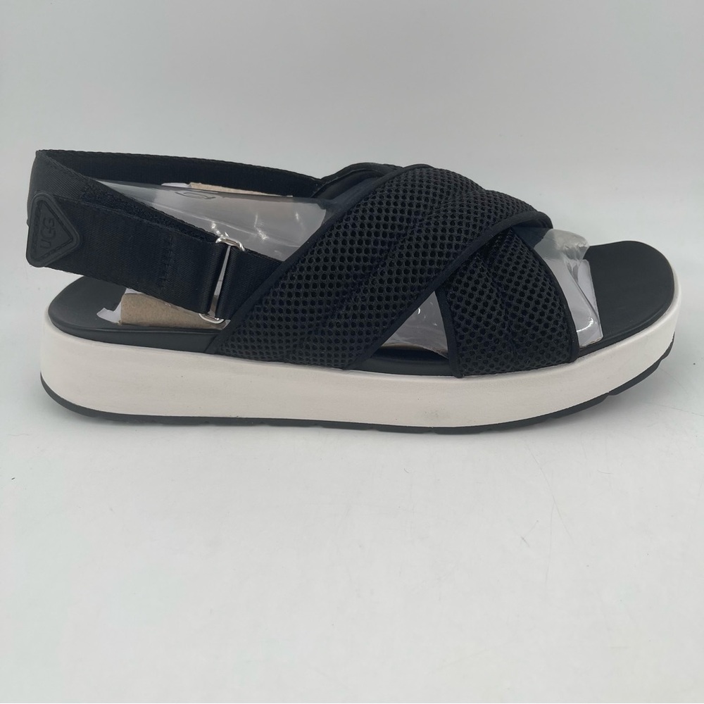 UGG Black and White Women's Sandals